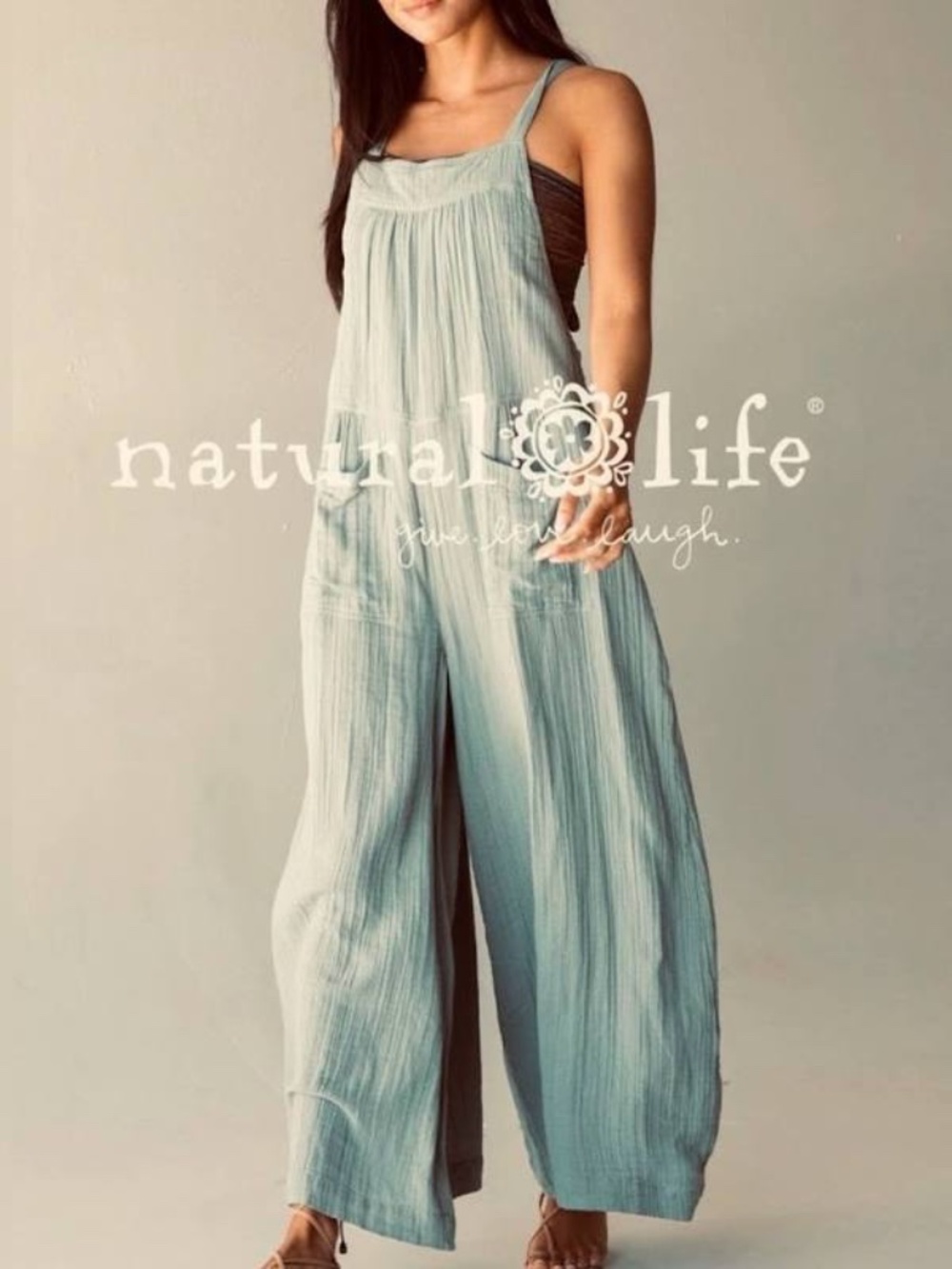 Natural Life jumper L light blue